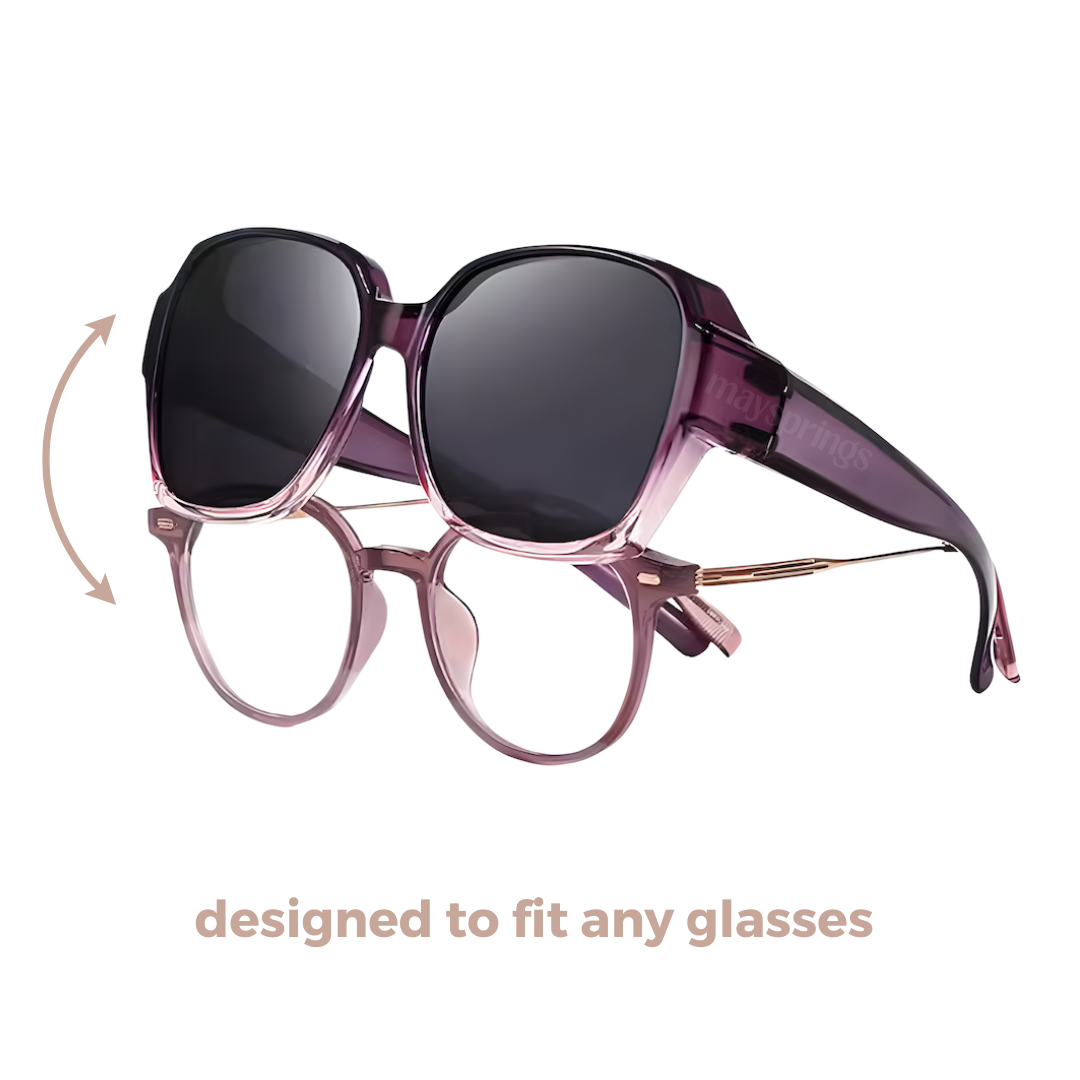 SnapShades Fit Over Sunglasses Perfect fit over sunglasses for your prescription glasses Maysprings