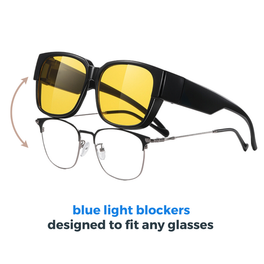 SnapShades™ Fit Over Blue Light Blockers