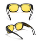 SnapShades® Fit Over Blue Light Blockers